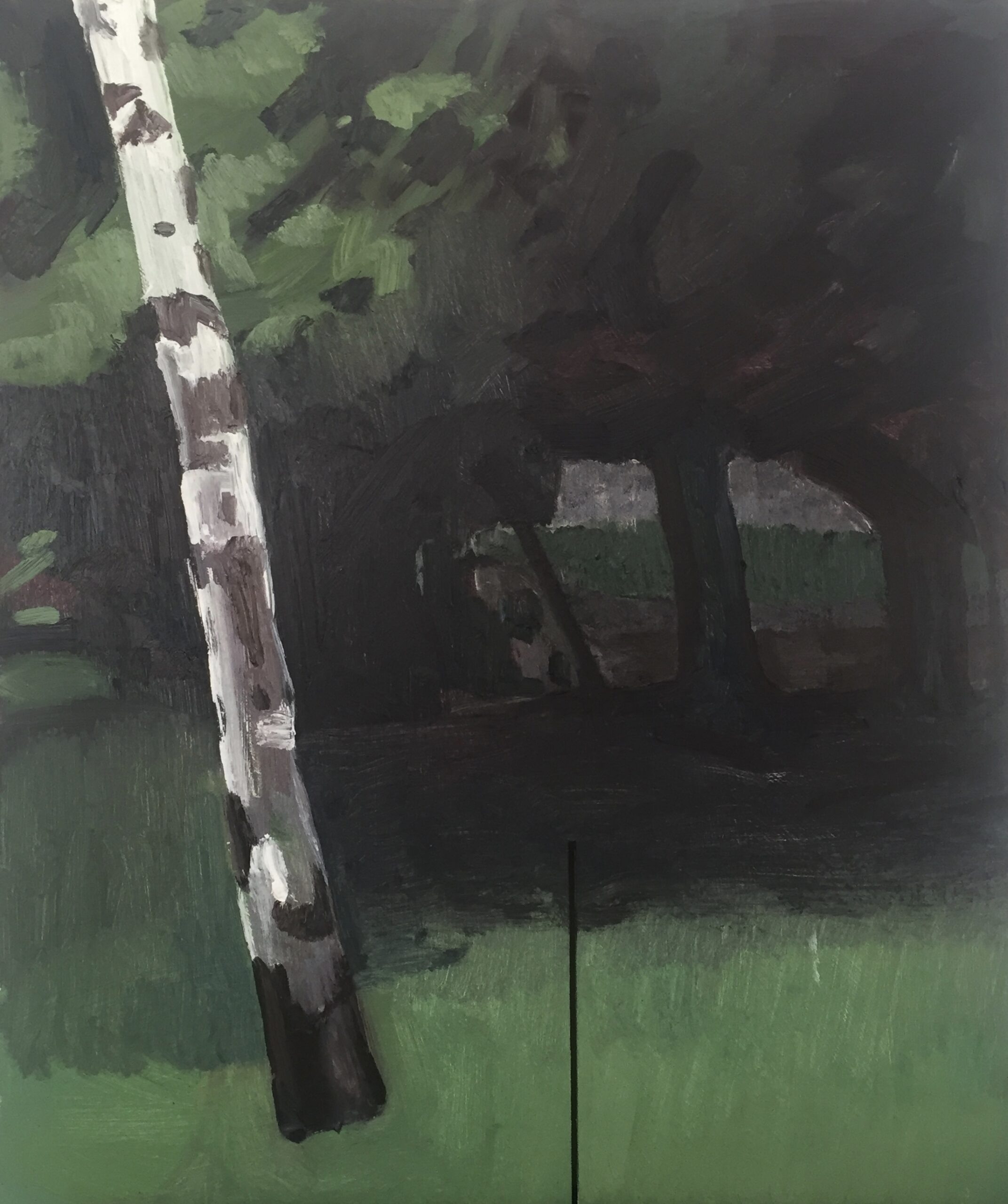 Foxham Gardens | oil on panel | 40 x 30 thumbnail