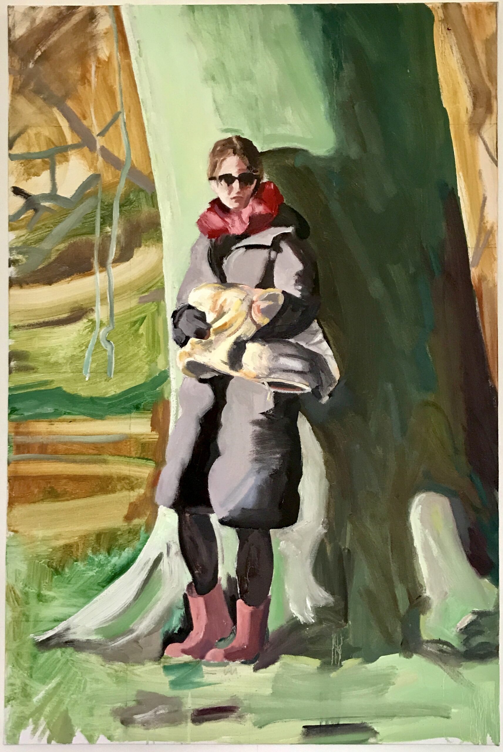 Figure in light | oil on canvas | 90 x 70 thumbnail