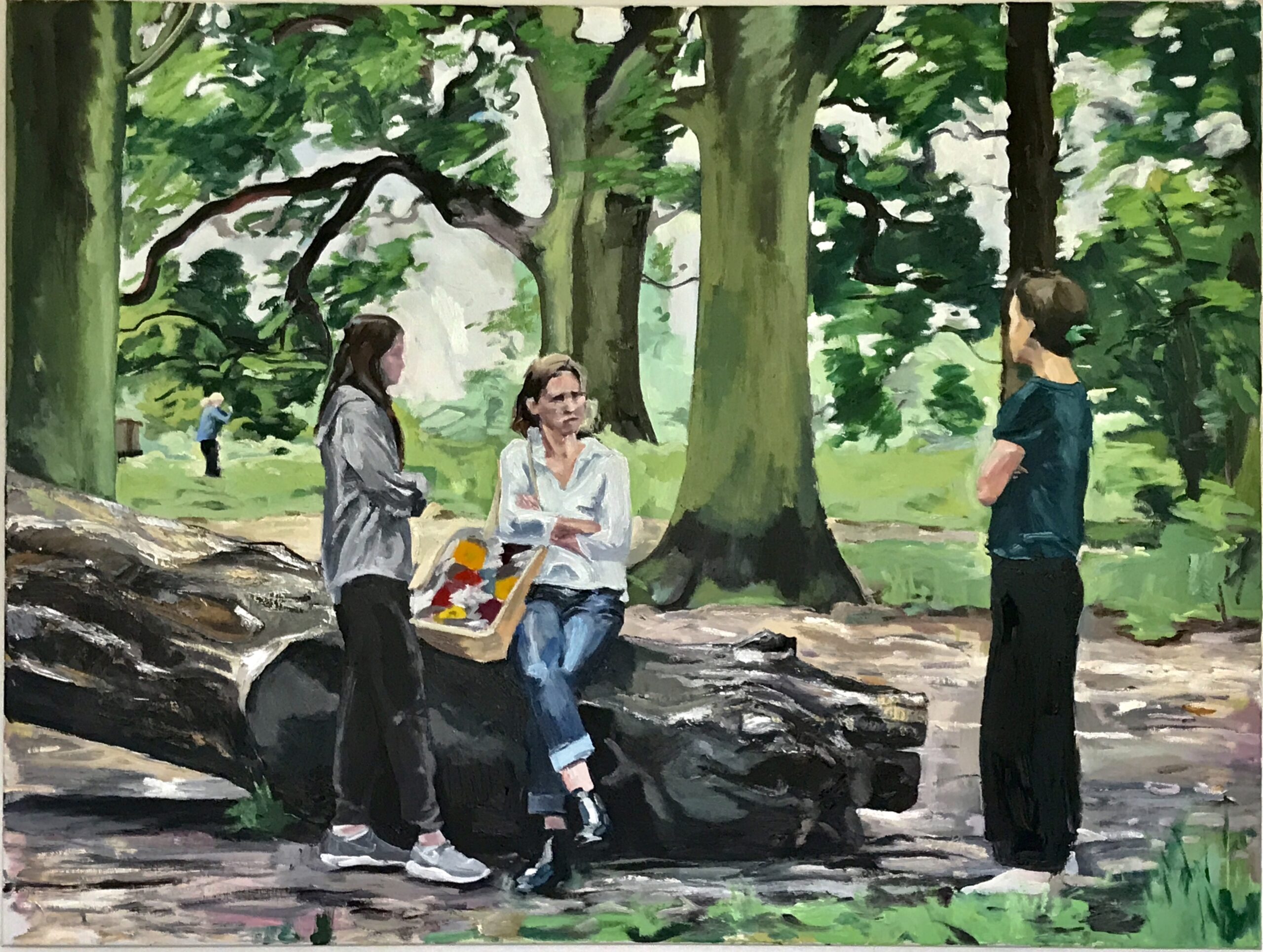 That conversation | oil on canvas | 120 x 90 thumbnail