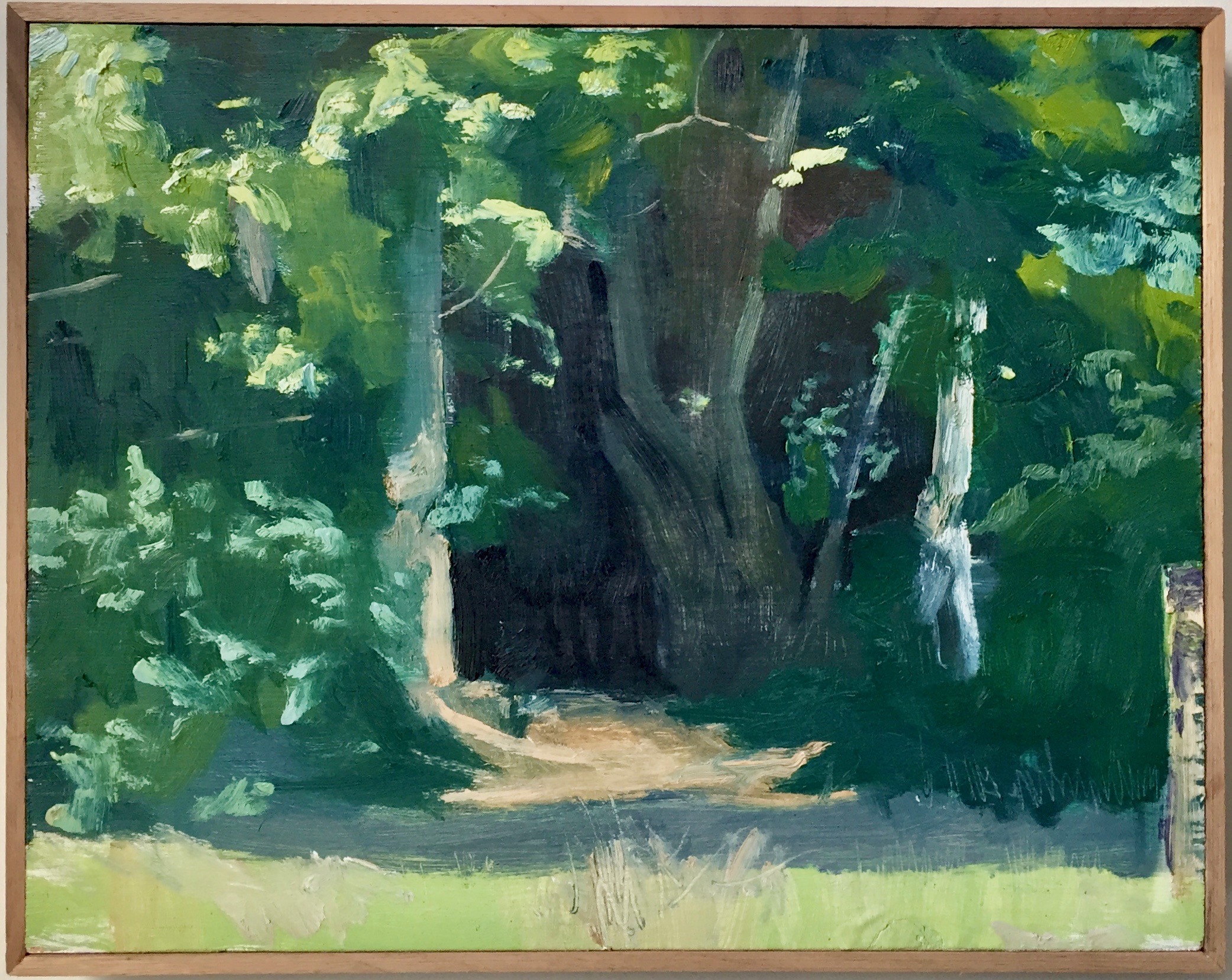 The end copse, Thame Lodge | 50 x 40 | private collection thumbnail