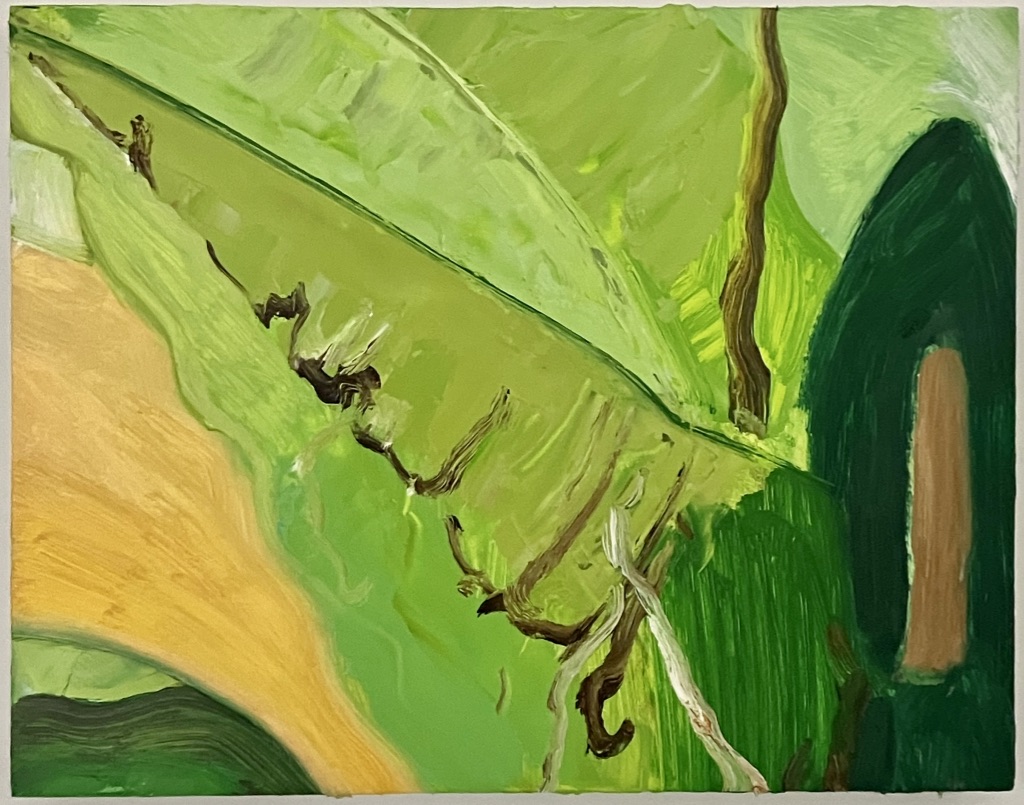 Leaves composition 3 | 40 x 30 | sold thumbnail