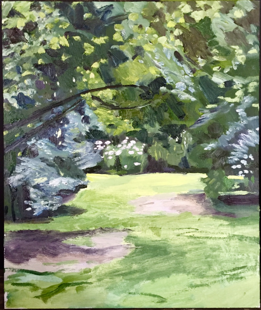 Foxham Gardens | 50 x 40 | sold thumbnail