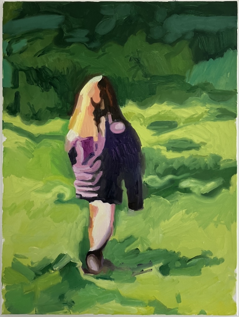 Walking away | 100 x 80 thumbnail