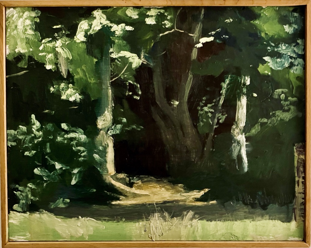 The end copse, Thame Lodge | 50 x 40 | private collection thumbnail